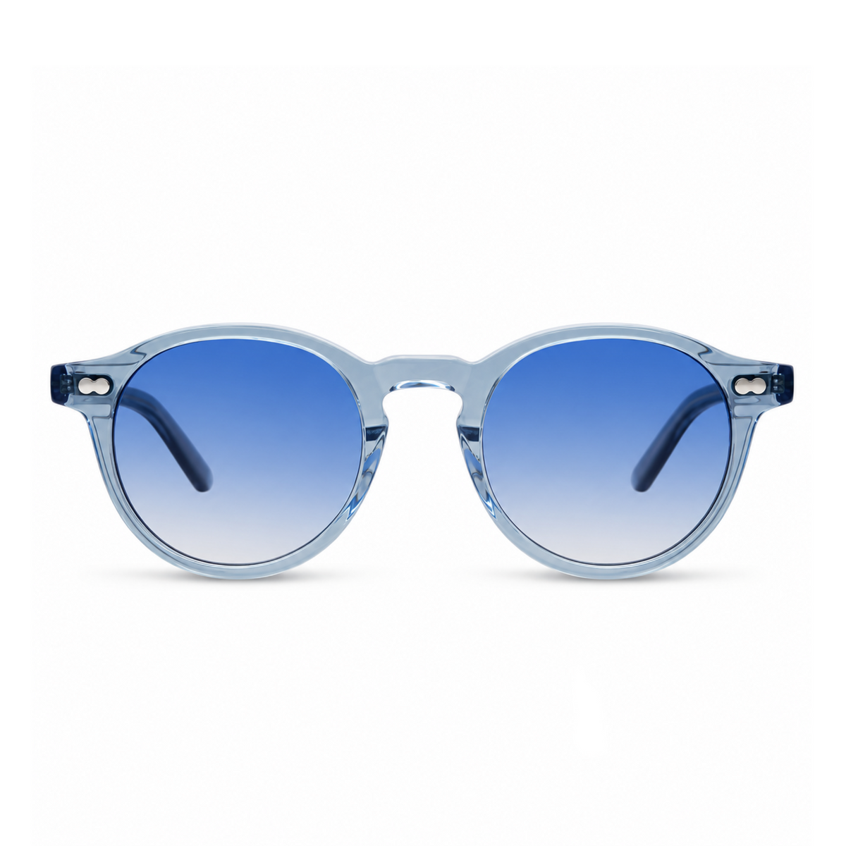 Havana Clear Blue Sunglasses