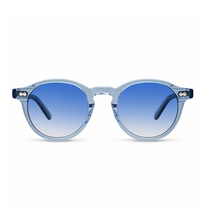 Havana Clear Blue Sunglasses
