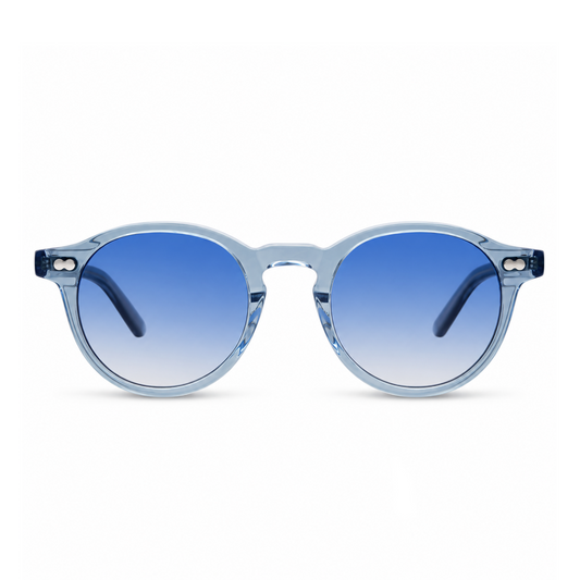 Havana Clear Blue Sunglasses