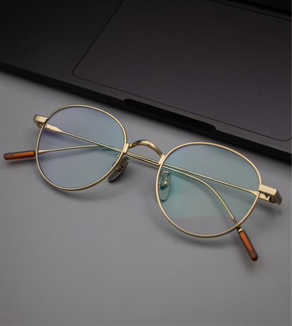 Mars Titanium Gold Screen Glasses