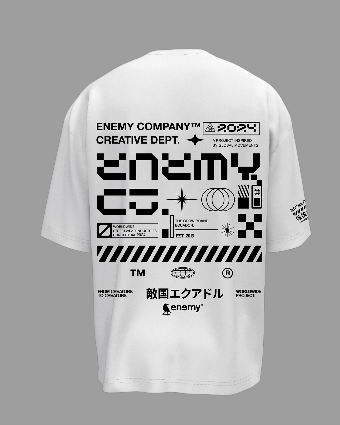 Urban Enemy White T-shirt