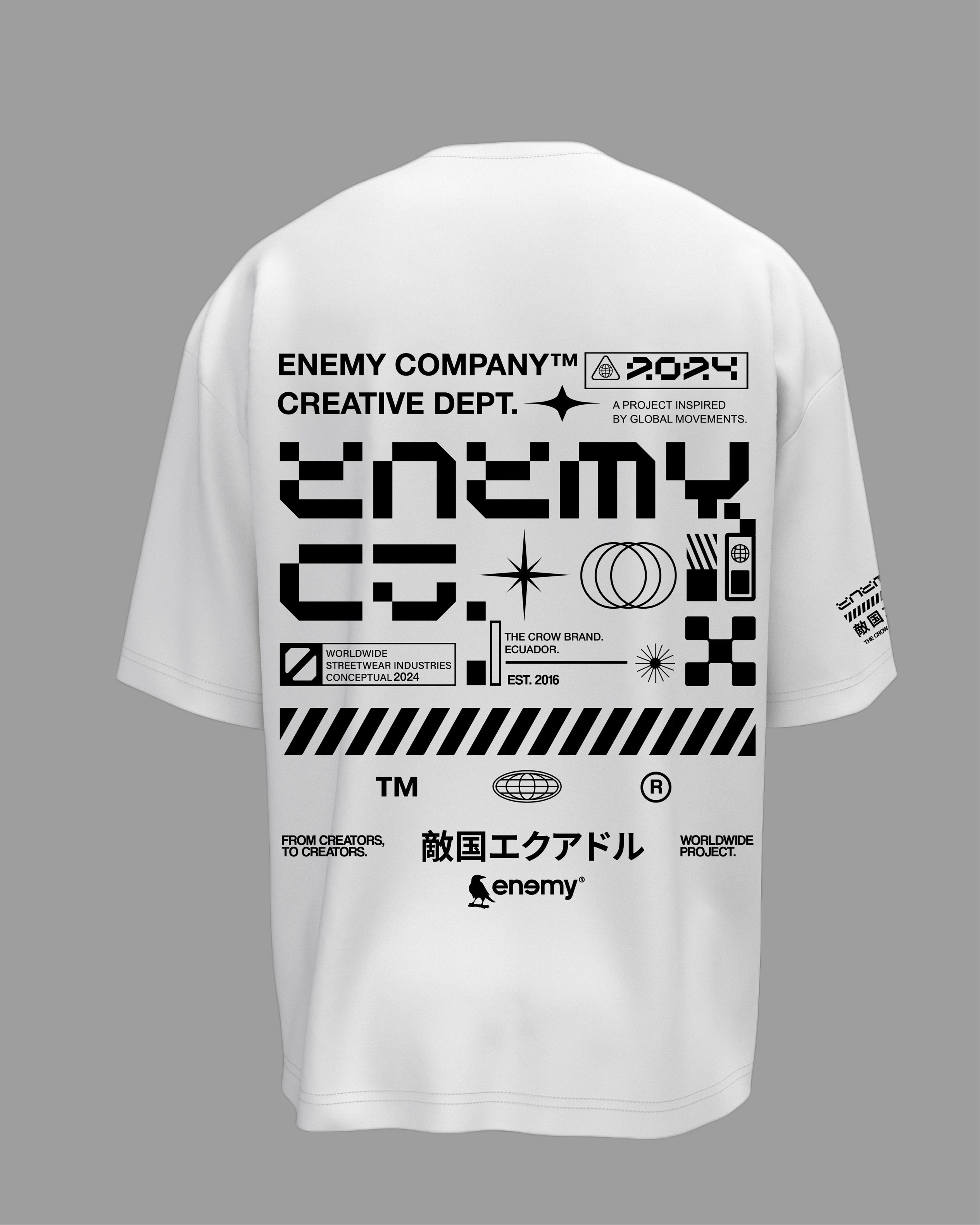 Urban Enemy White T-shirt