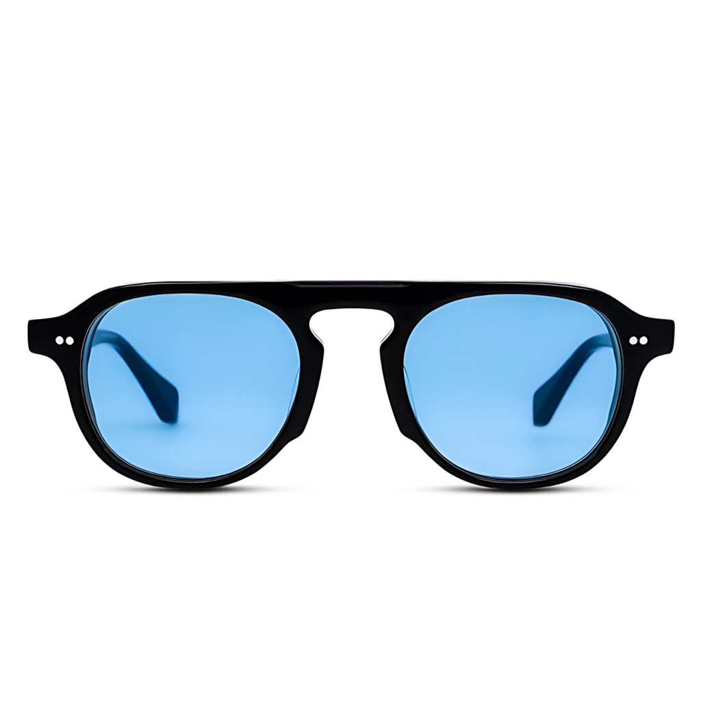 Onera Black Blue Lens Sunglasses