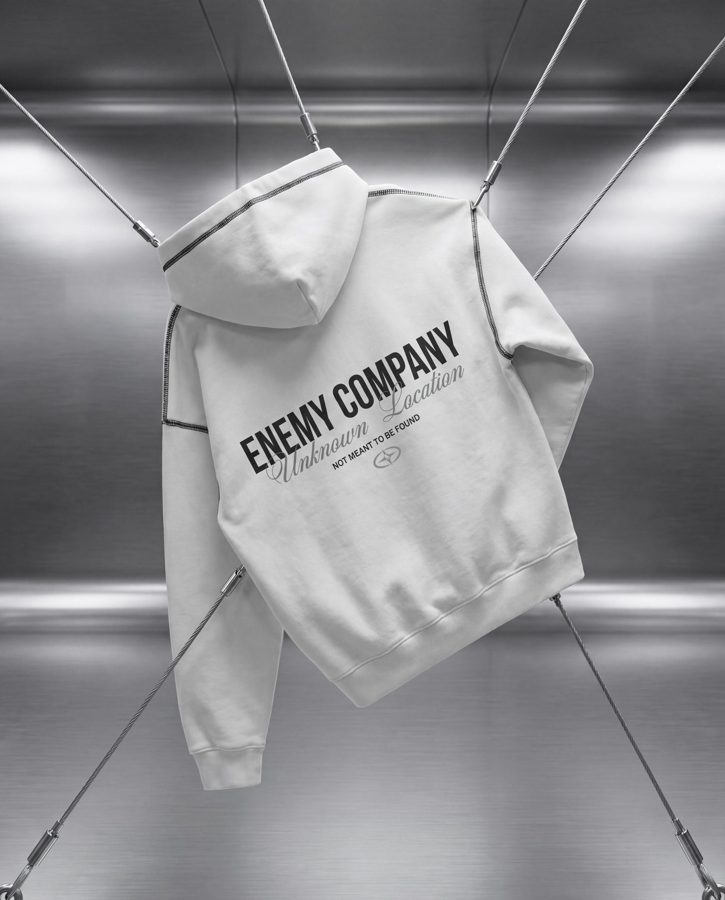 Unknown Location White Hoodie