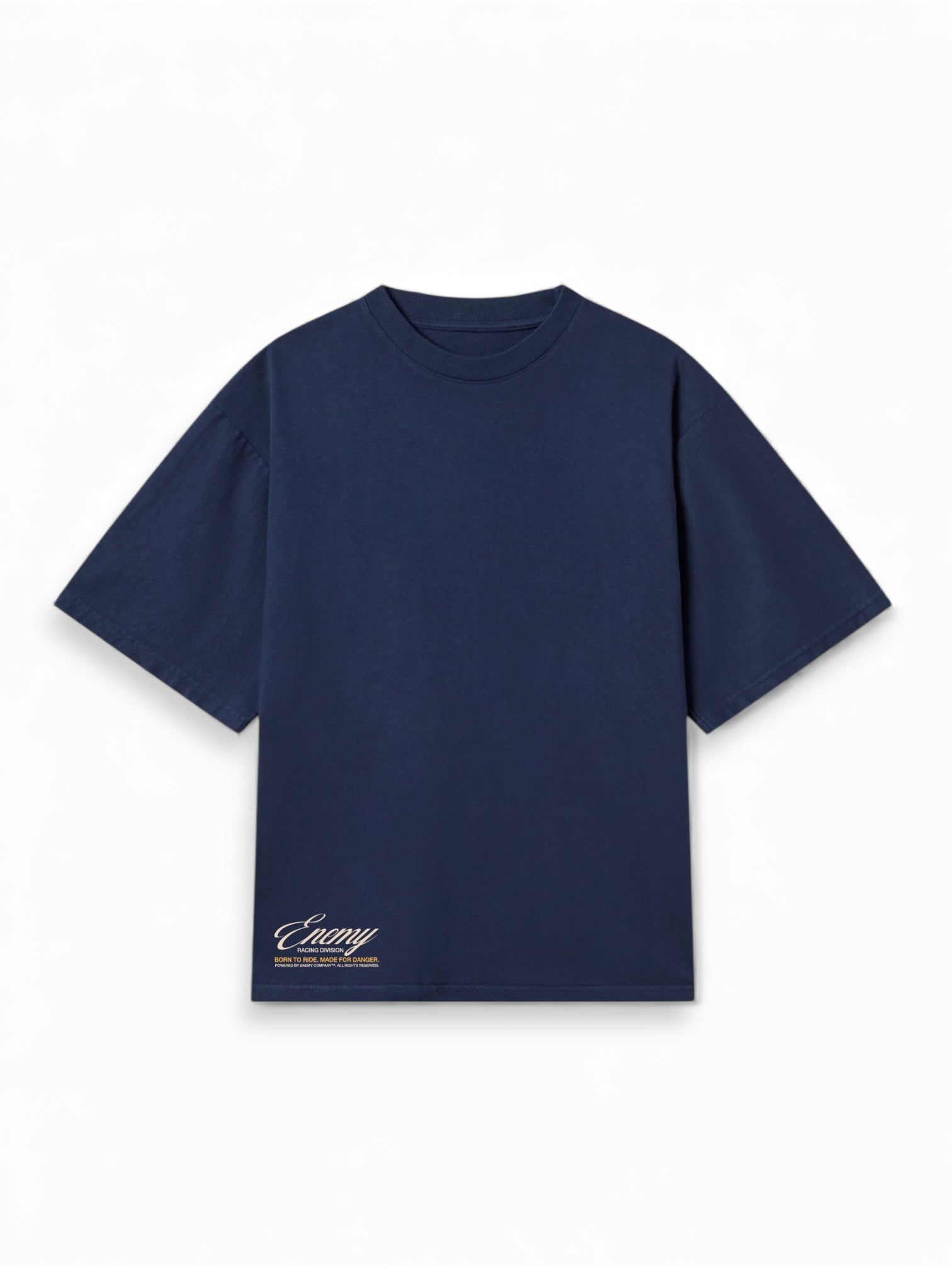 Moto Sports Navy Blue Tshirt