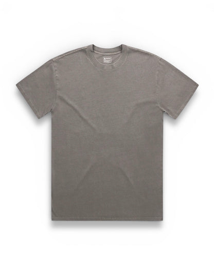 Enemy Faded Blank Brownish Gray T-shirt
