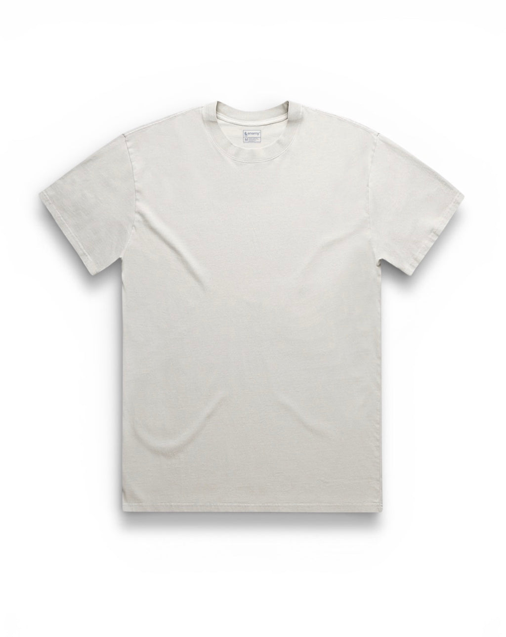 Enemy Faded Blank Ivory T-shirt
