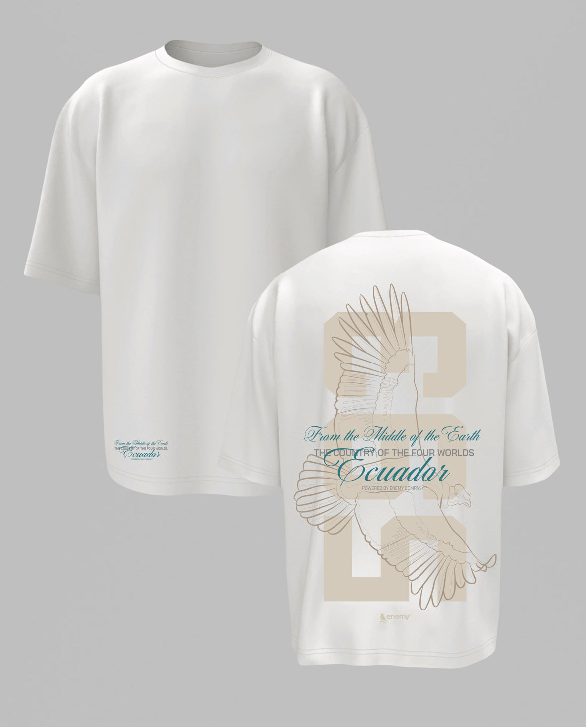 593 2nd edition white T-shirt