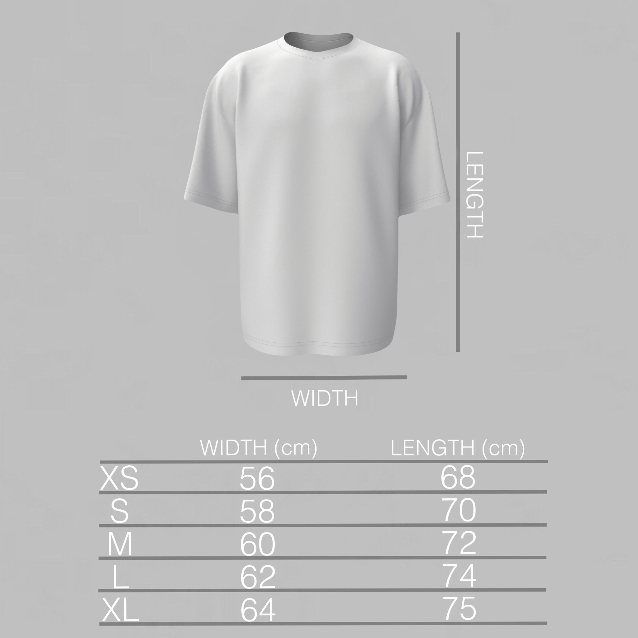 Palm Street White T-shirt