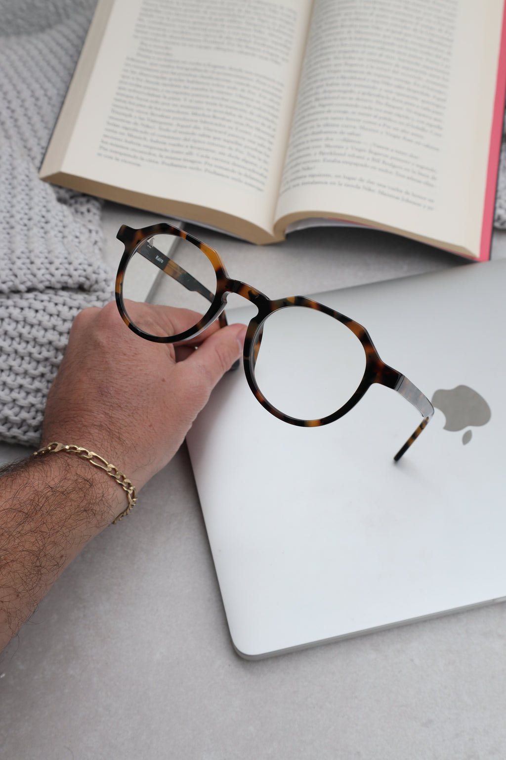 Kairo Tortoise Light Brown Screen Glasses