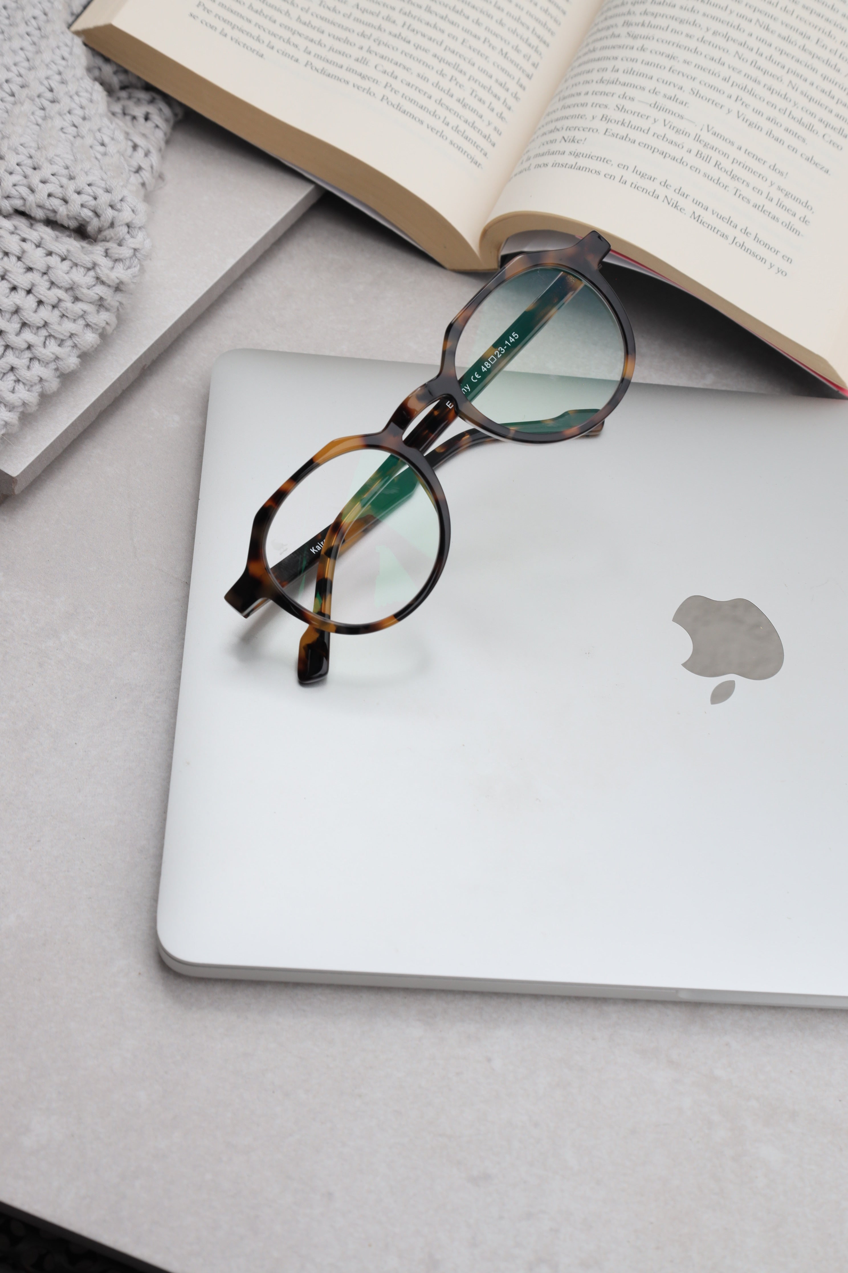 Kairo Tortoise Light Brown Screen Glasses