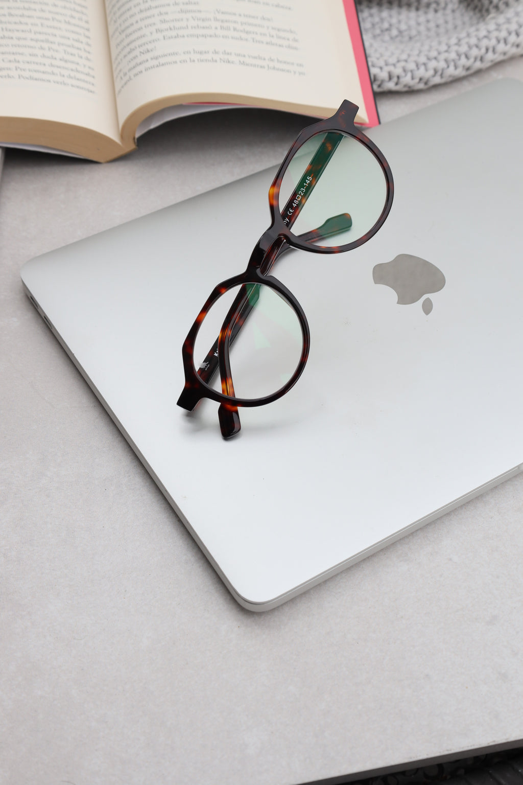 Kairo Tortoise Red Screen Glasses