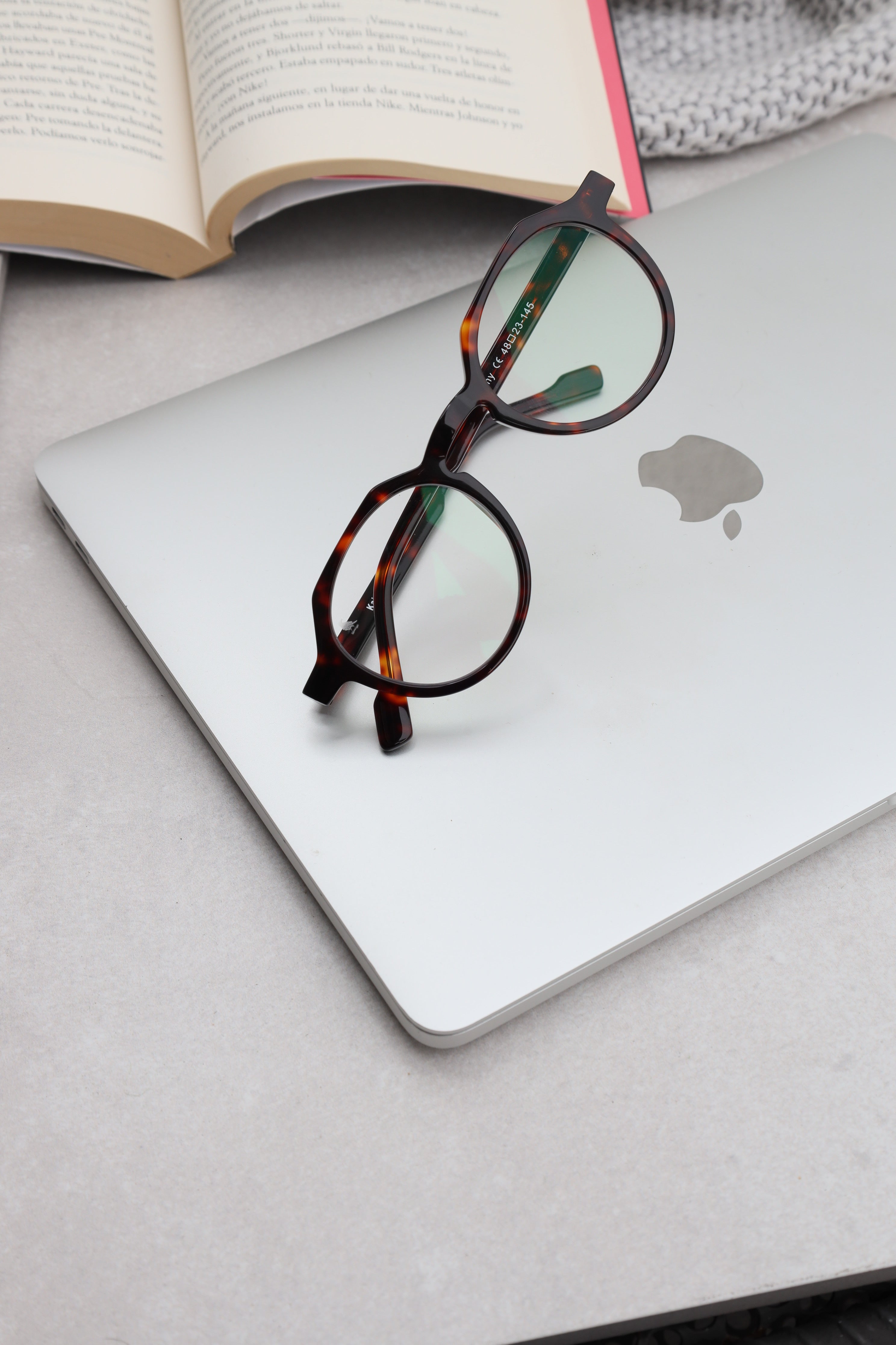Kairo Tortoise Red Screen Glasses