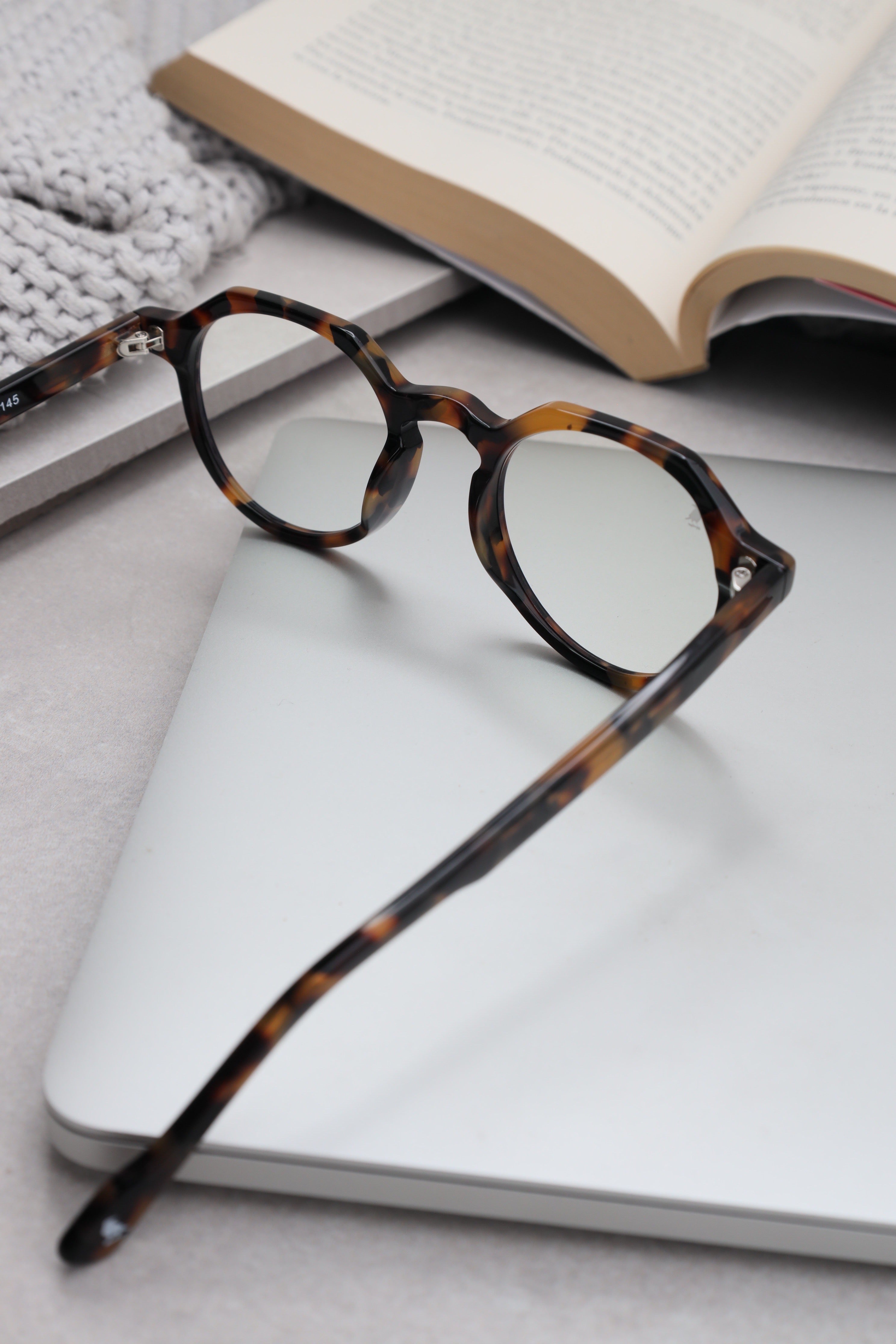 Kairo Tortoise Light Brown Screen Glasses