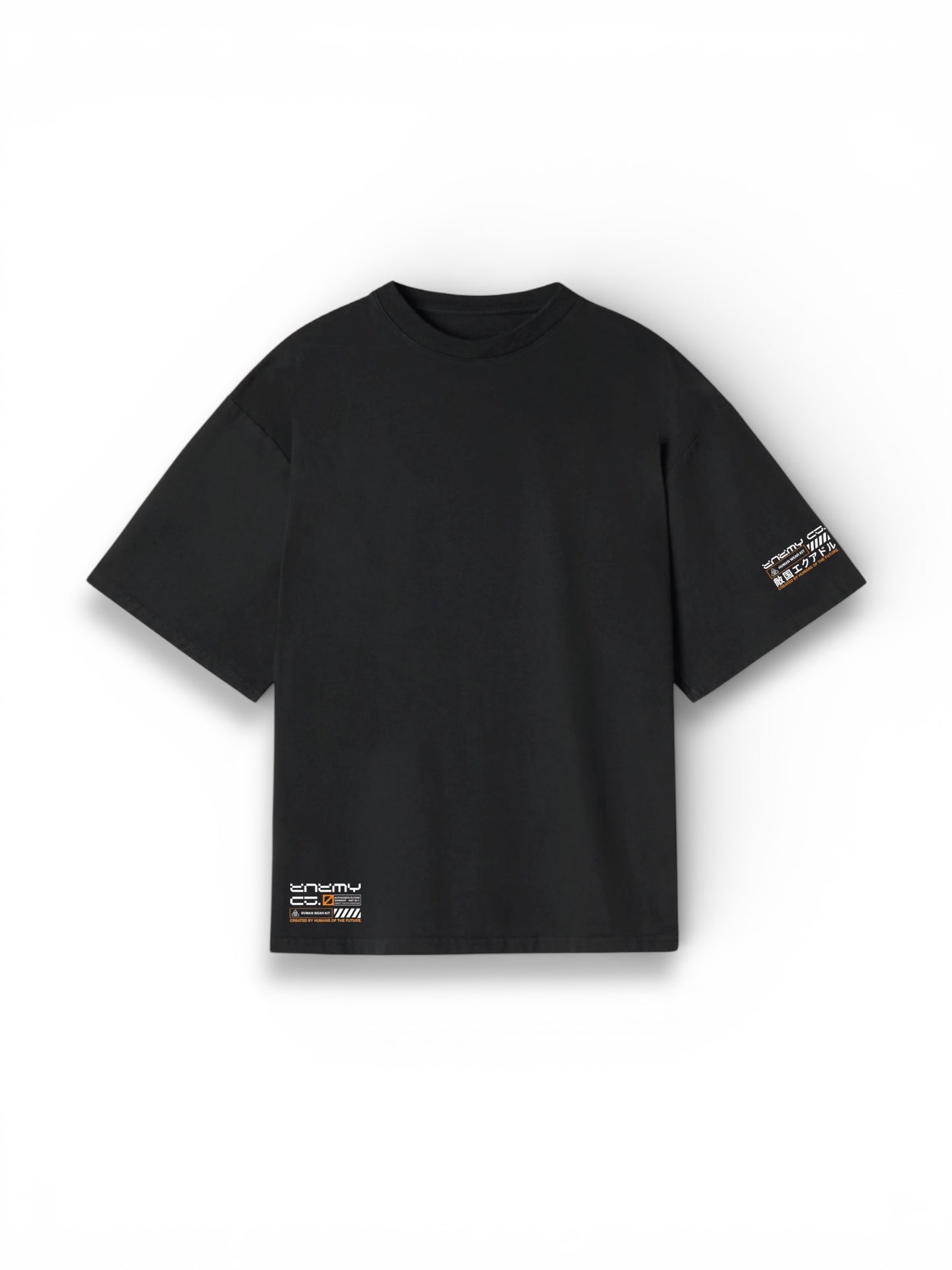 Interface Black Oversized T-shirt