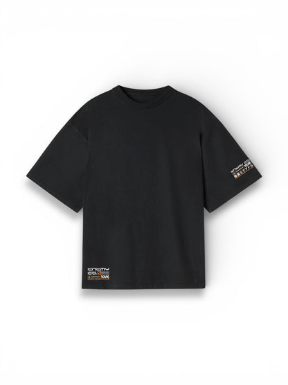 Interface Black Oversized T-shirt