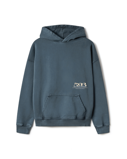 593 Light Blue Hoodie