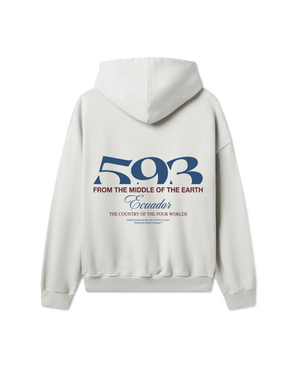 593 Light Gray Hoodie