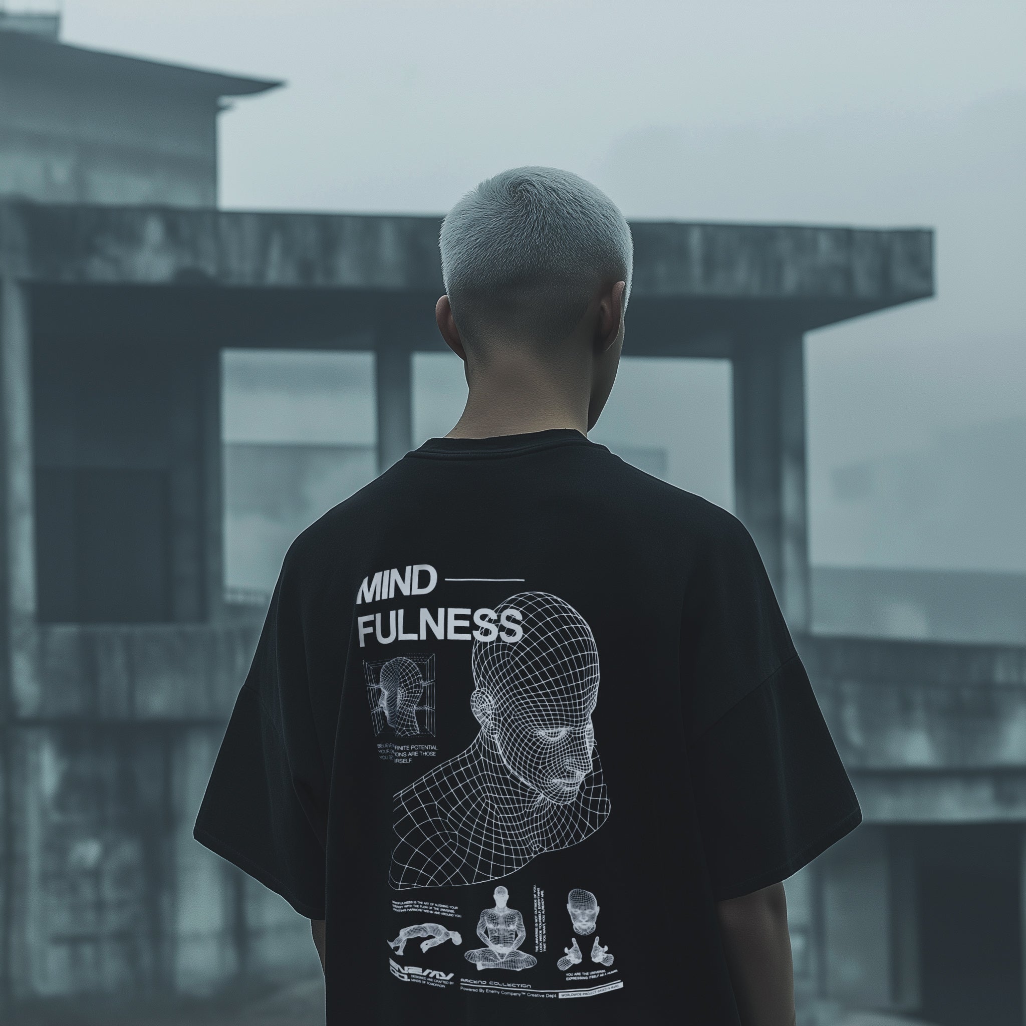 Mindfulness Black T-shirt