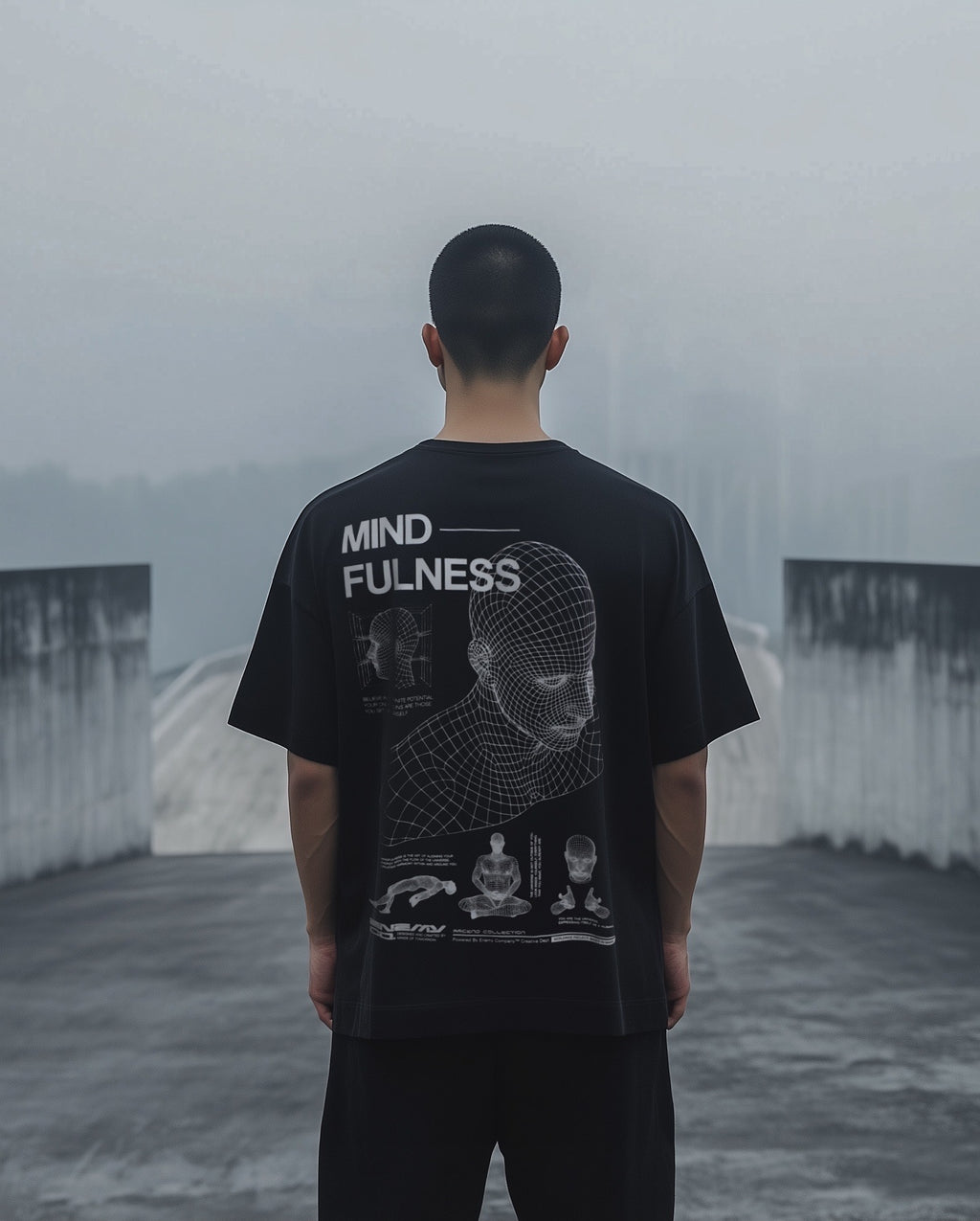 Mindfulness Black T-shirt