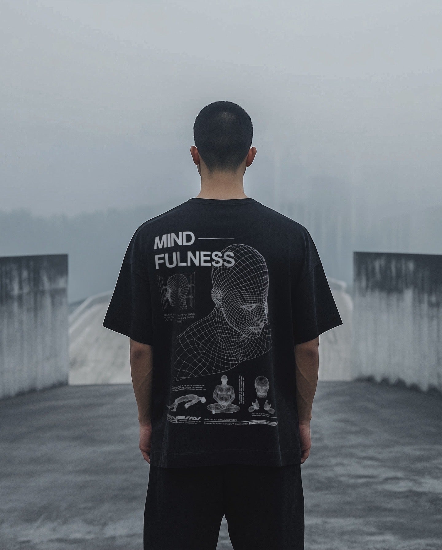 Mindfulness Black T-shirt