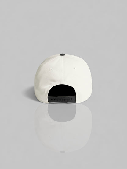 593 Two Tone Black Cap