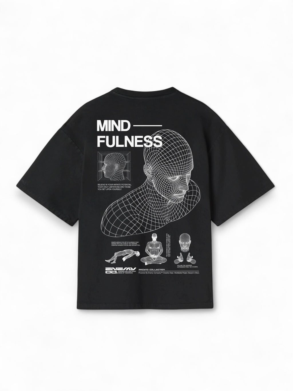 Mindfulness Black T-shirt