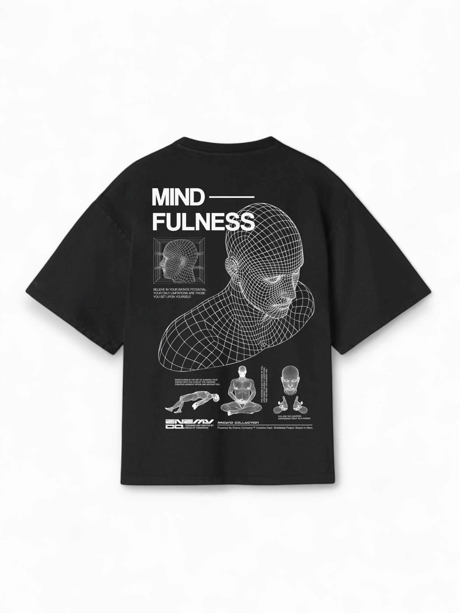 Mindfulness Black T-shirt