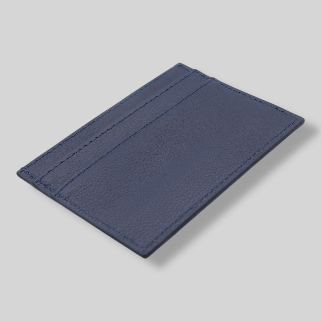 Enemy Blue Leather Card Holder
