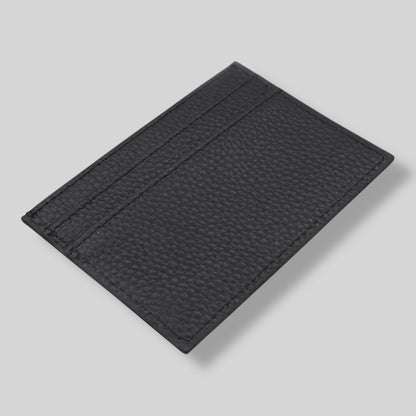 Enemy Black Leather Card Holder