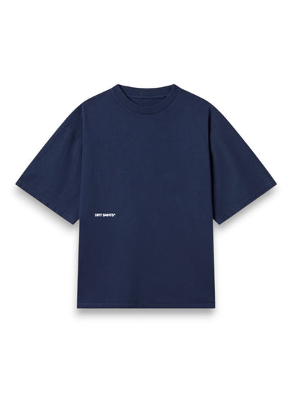 Raised by Moto Navy Blue Oversized Tshirt