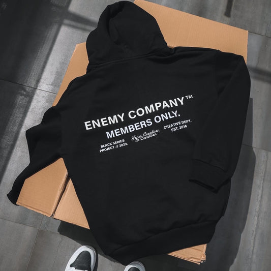 Enemy Company Members Only Hoodie