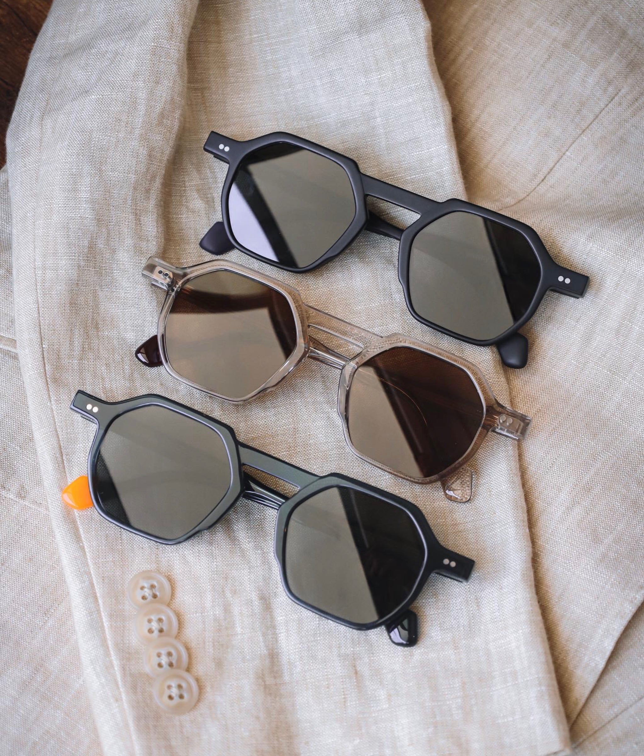 Fotter Matte Black Sunglasses