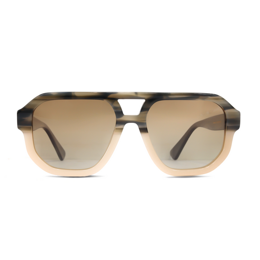 Florence Tortoise Gray Sunglasses