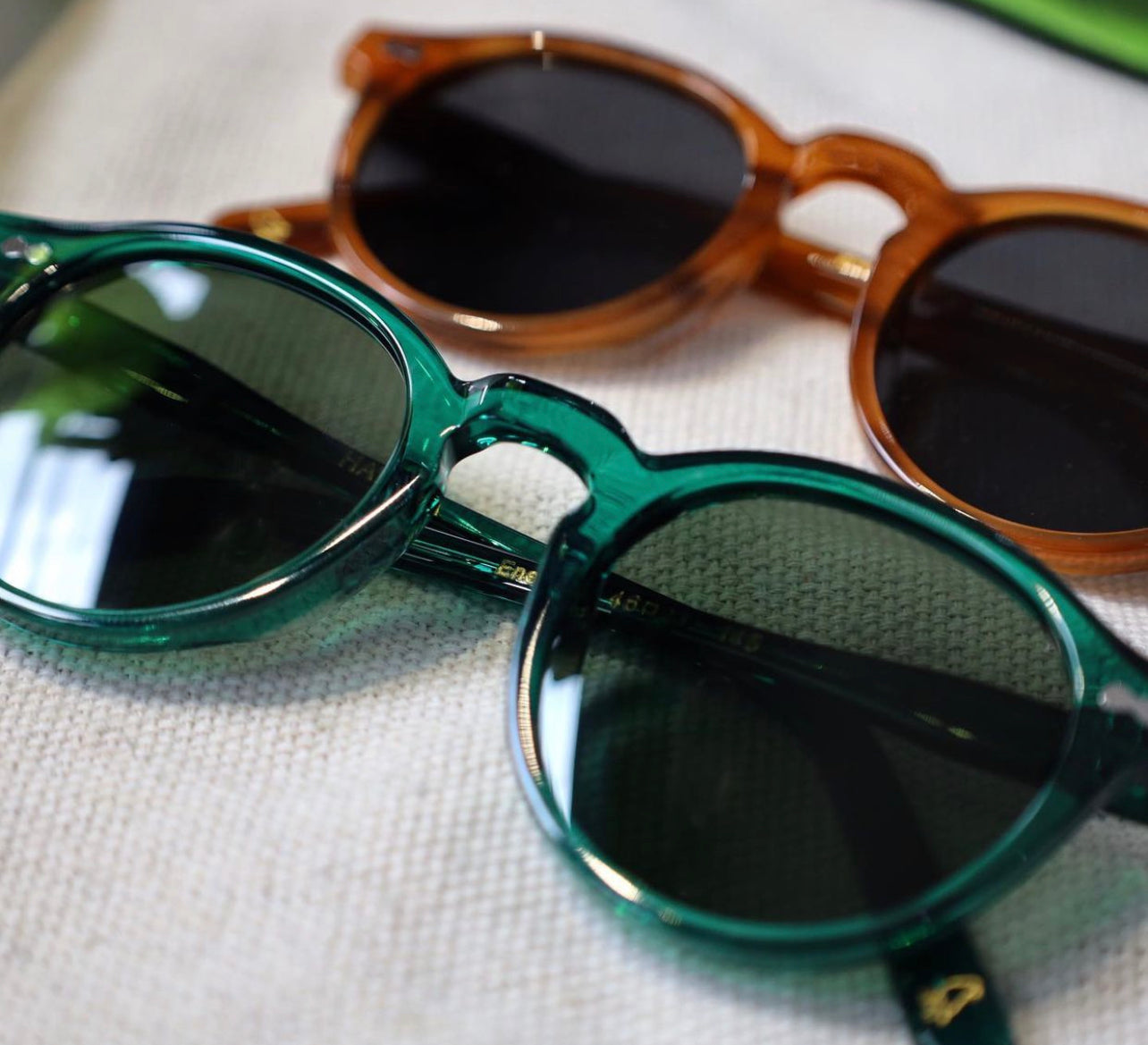Havana Green Sunglasses
